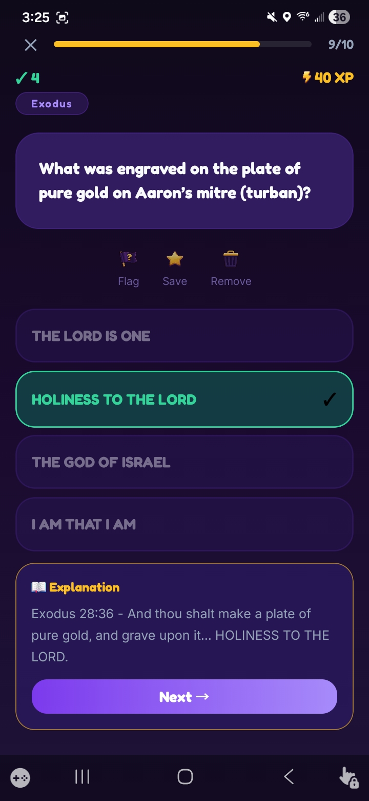 Quiz Mode